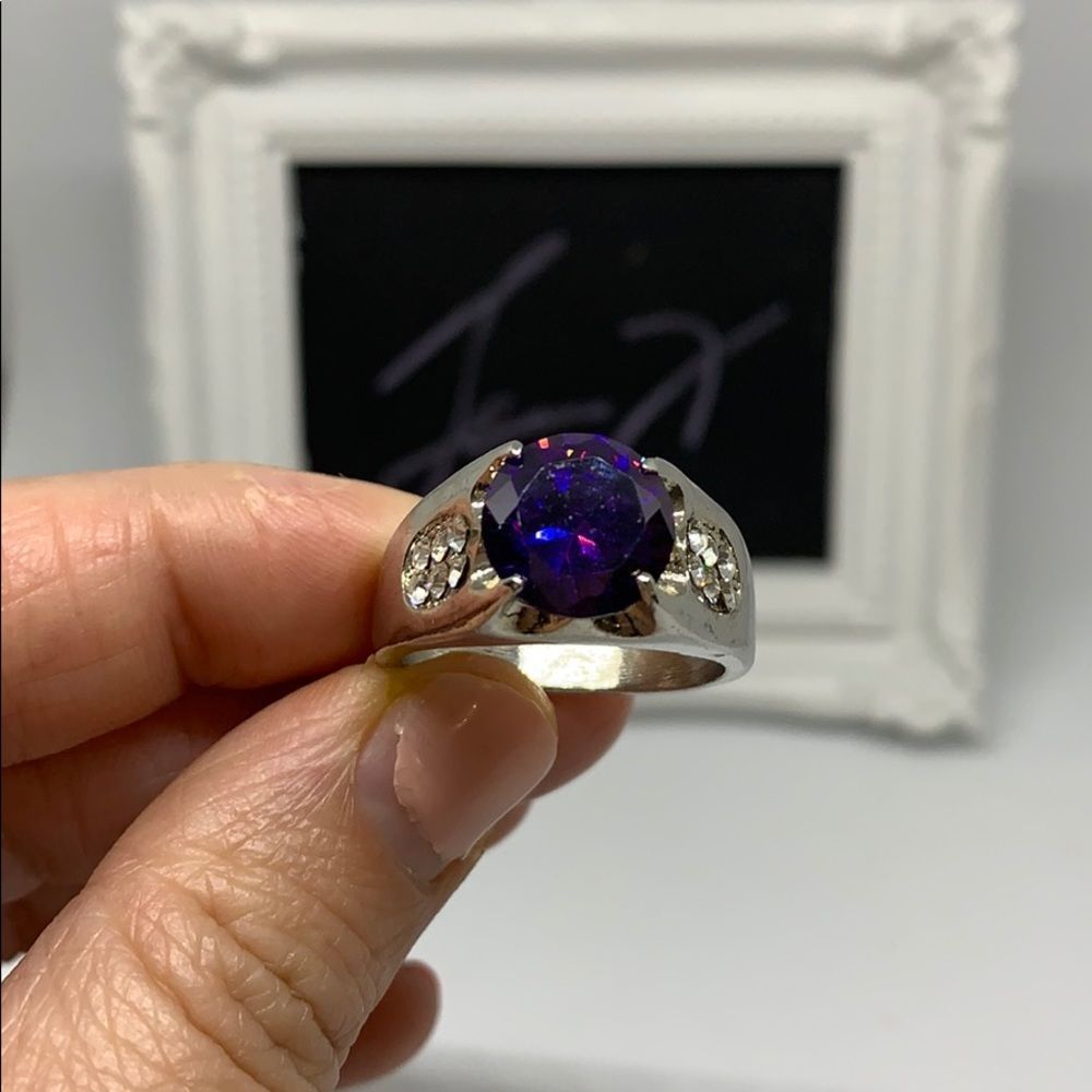 Statement silver ring-8